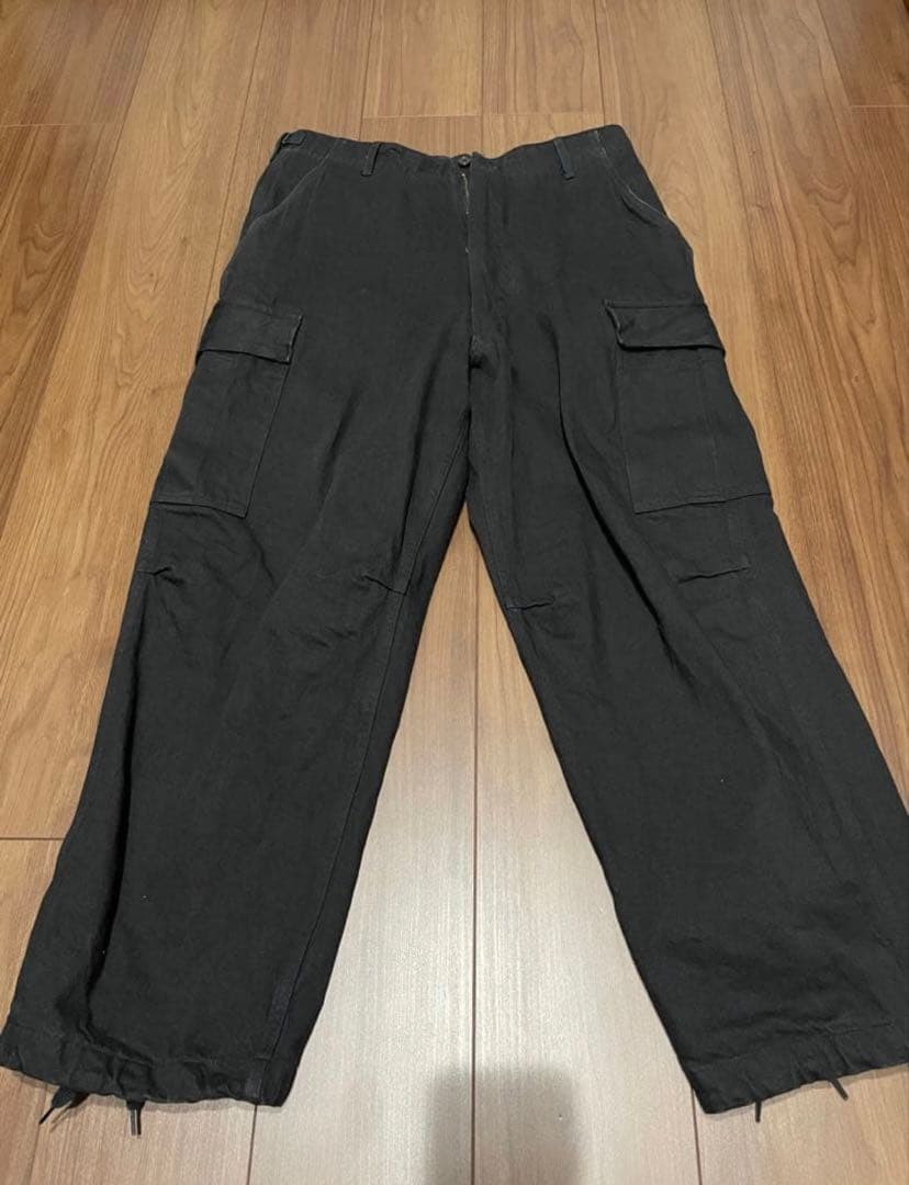 G*O様 COMOLI ブラックデニム B.D.Uパンツ