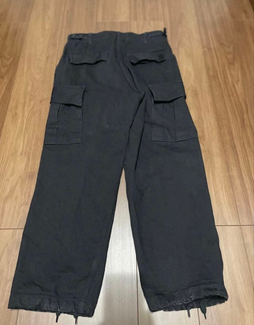 G*O様 COMOLI ブラックデニム B.D.Uパンツ