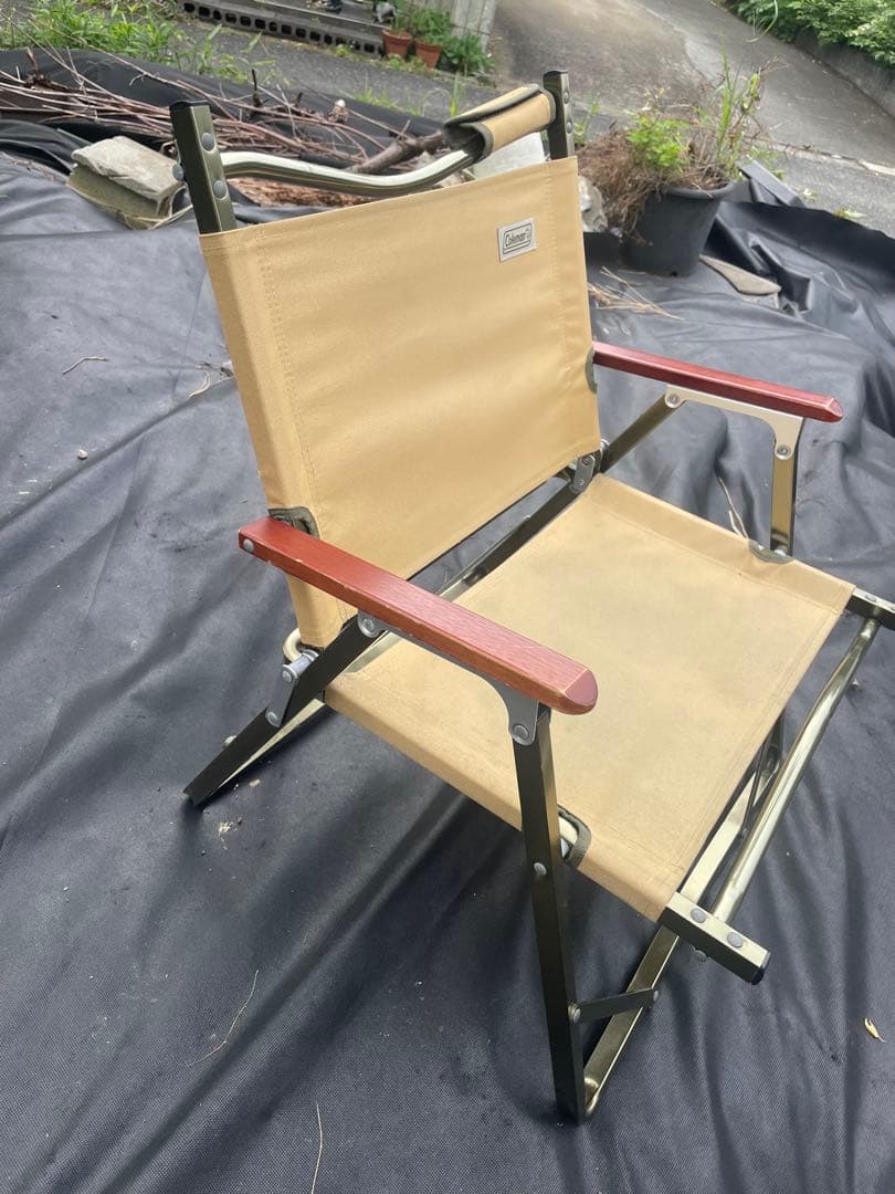 Coleman ファイヤーサイドフォールディングチェア 2脚　コヨーテ 廃盤