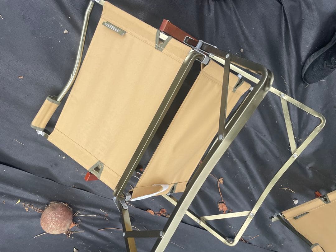 Coleman ファイヤーサイドフォールディングチェア 2脚　コヨーテ 廃盤