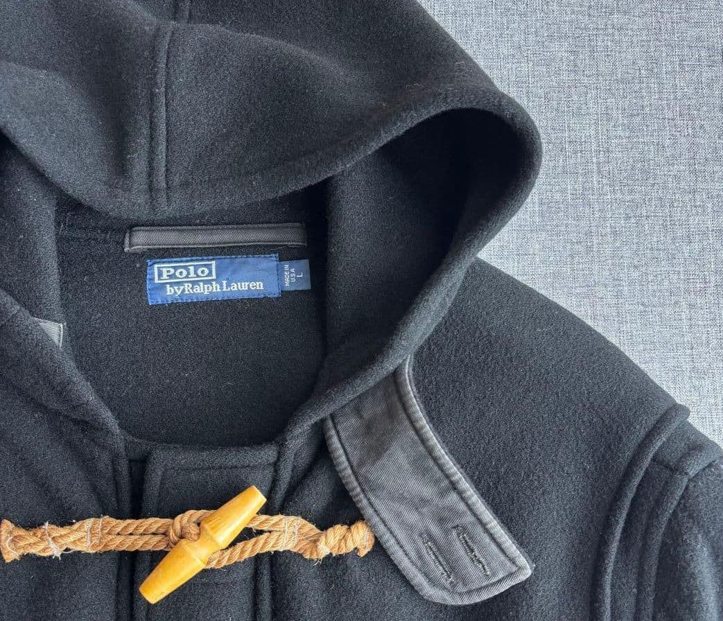 【90s】poloralphlaurenラルフローレン ダッフルコート usa製