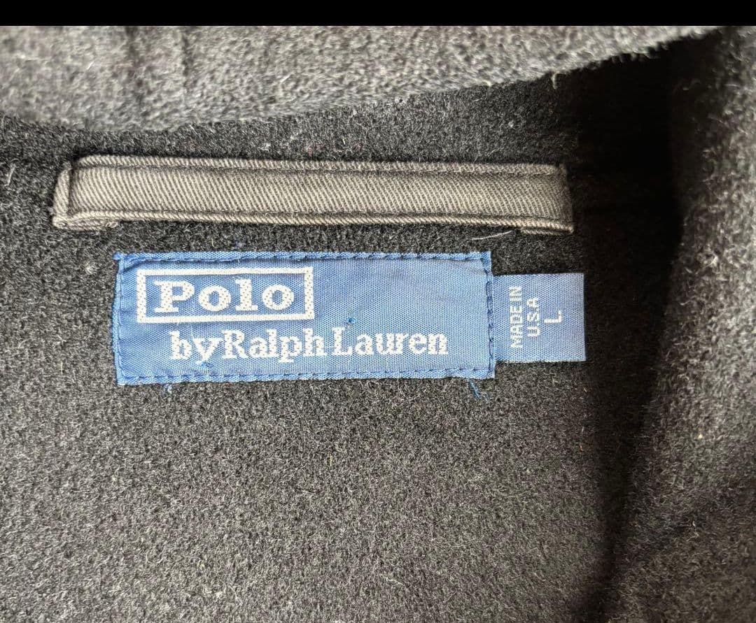 【90s】poloralphlaurenラルフローレン ダッフルコート usa製