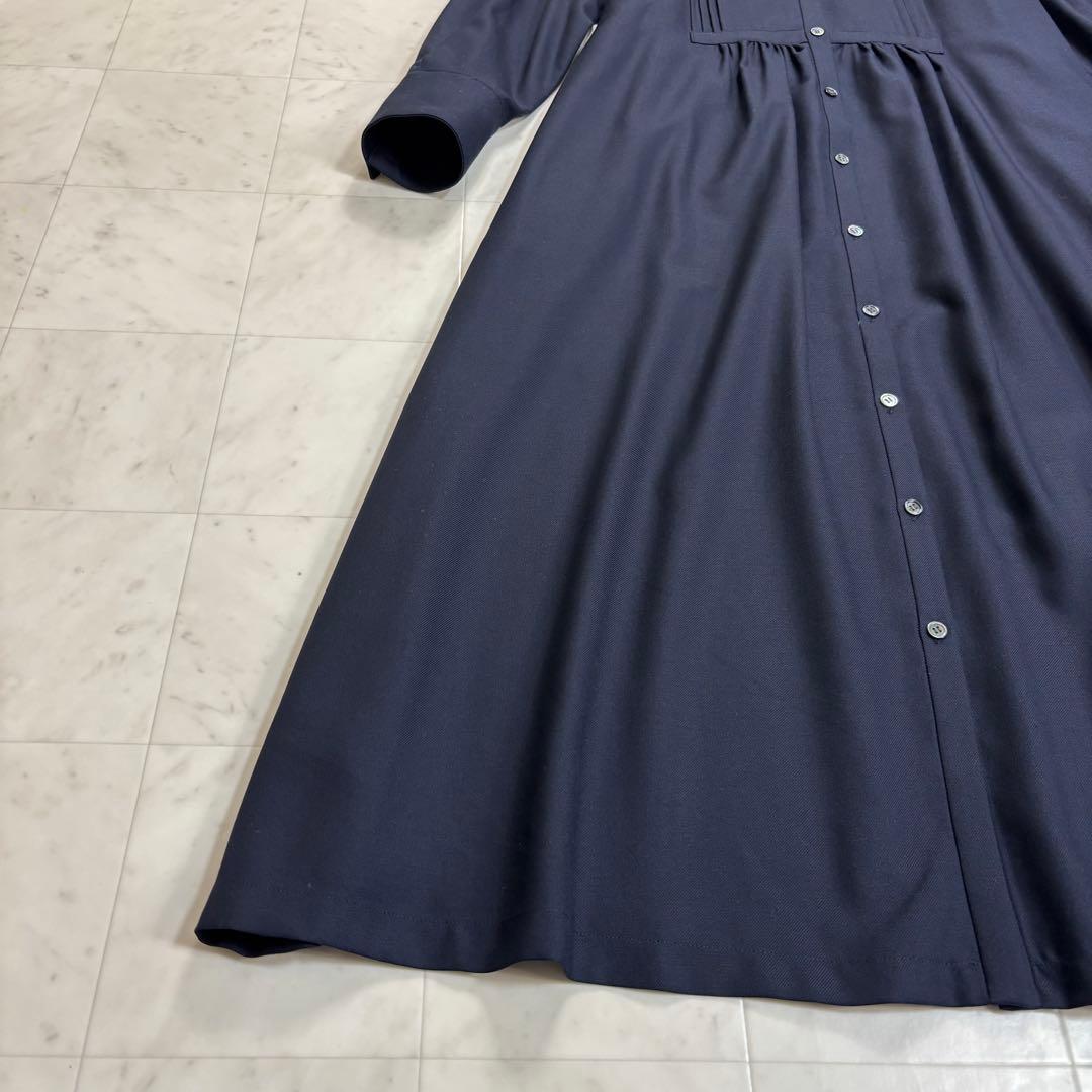 Soranagi です★25AW【洗える】TWビエラ ブザム ワンピース