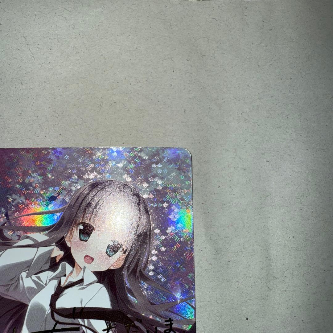 ヴァイスシュヴァルツ ロゼ SSP サイン　その手に引かれて 夏目藍