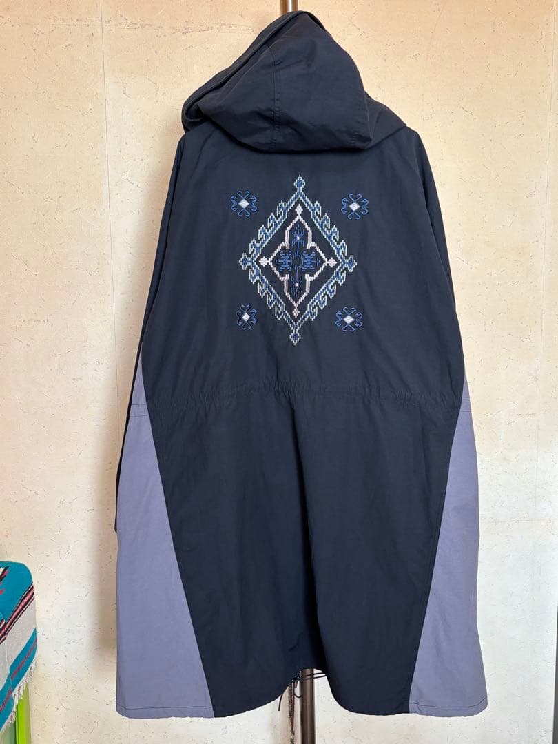 チャイハネ キリム柄刺繍 MEN’S 3WAYコートインナーのみクリーニング済み