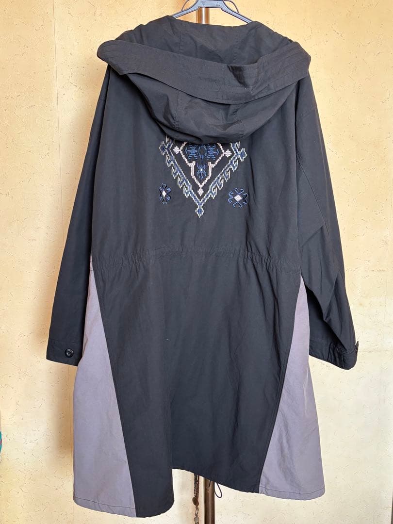 チャイハネ キリム柄刺繍 MEN’S 3WAYコートインナーのみクリーニング済み