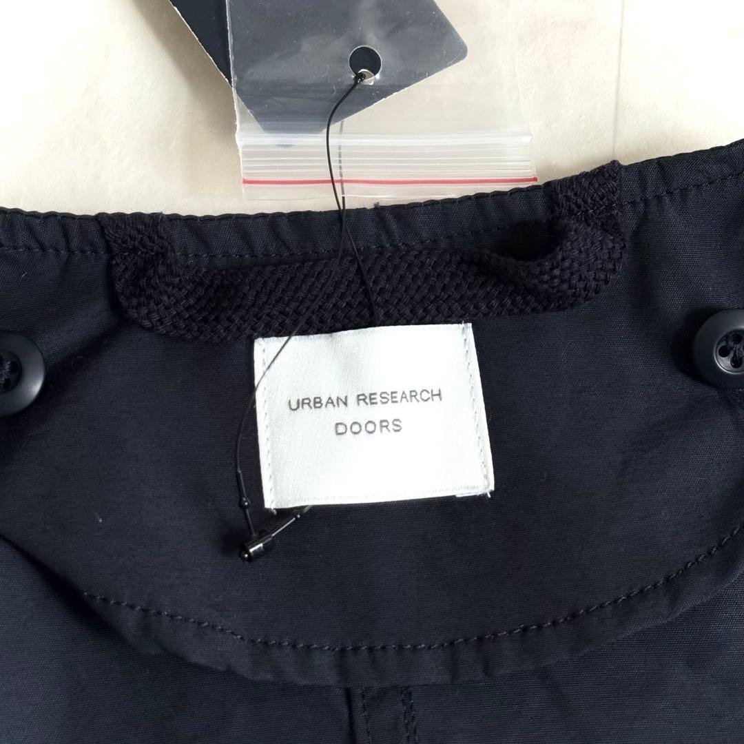【新品】アーバンリサーチドアーズ 3WAノーカラーモッズコート M ネイビー