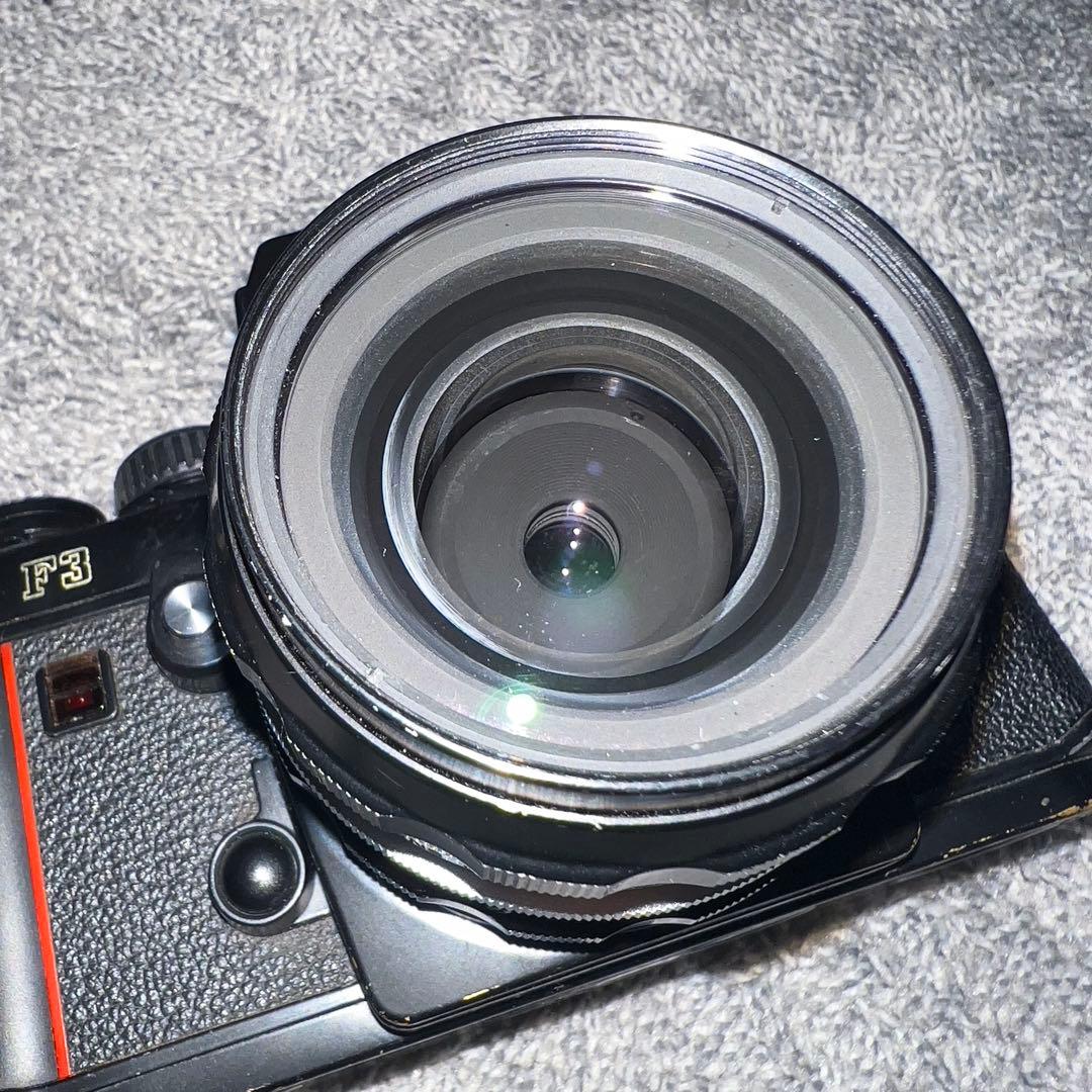 Nikon　F3 + 28mm F3.5 単焦点レンズ