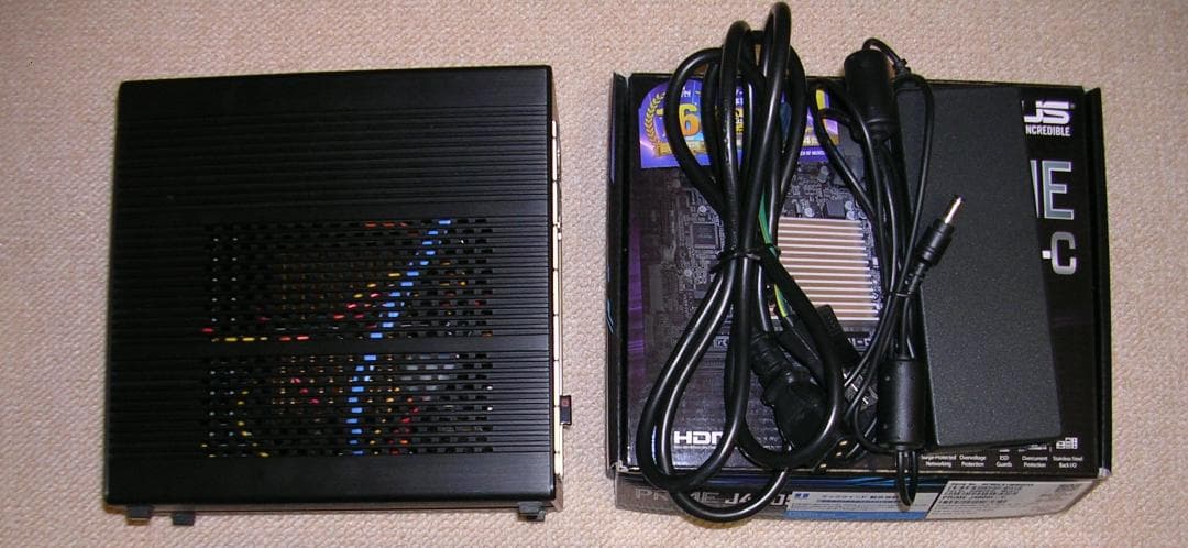 【最終価格】AOpen 小型PC ASUS マザー 無音 サーバー向き