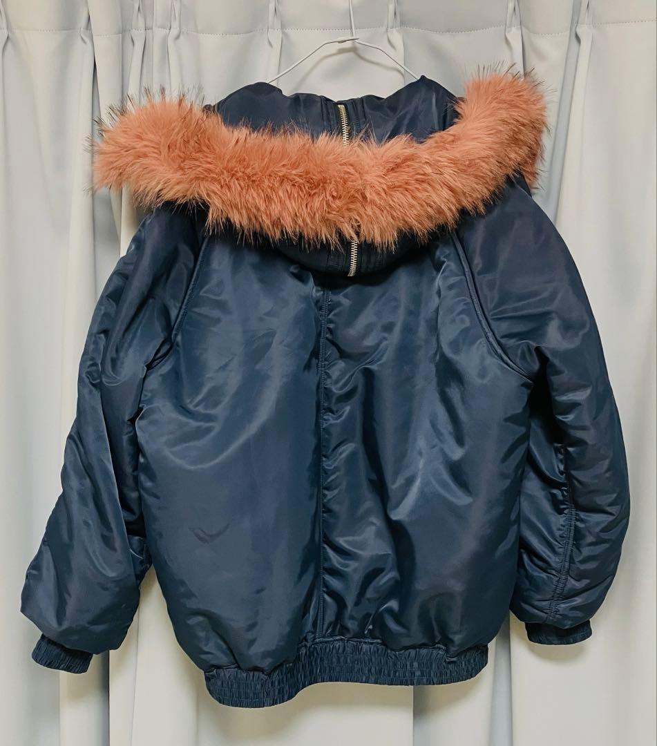 jouetie ルーズN2Bブルゾン ネイビー オーバーサイズジャケット