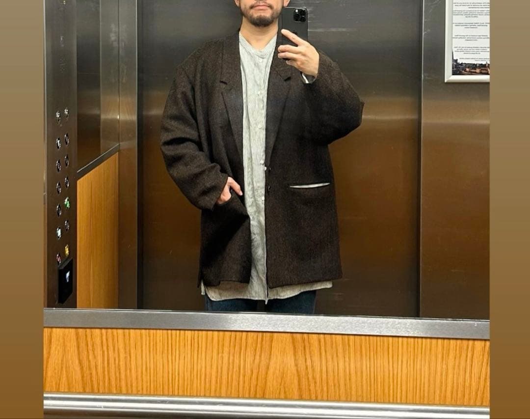 ジャケット・アウター the mad shop wool jacket 24aw atelier103