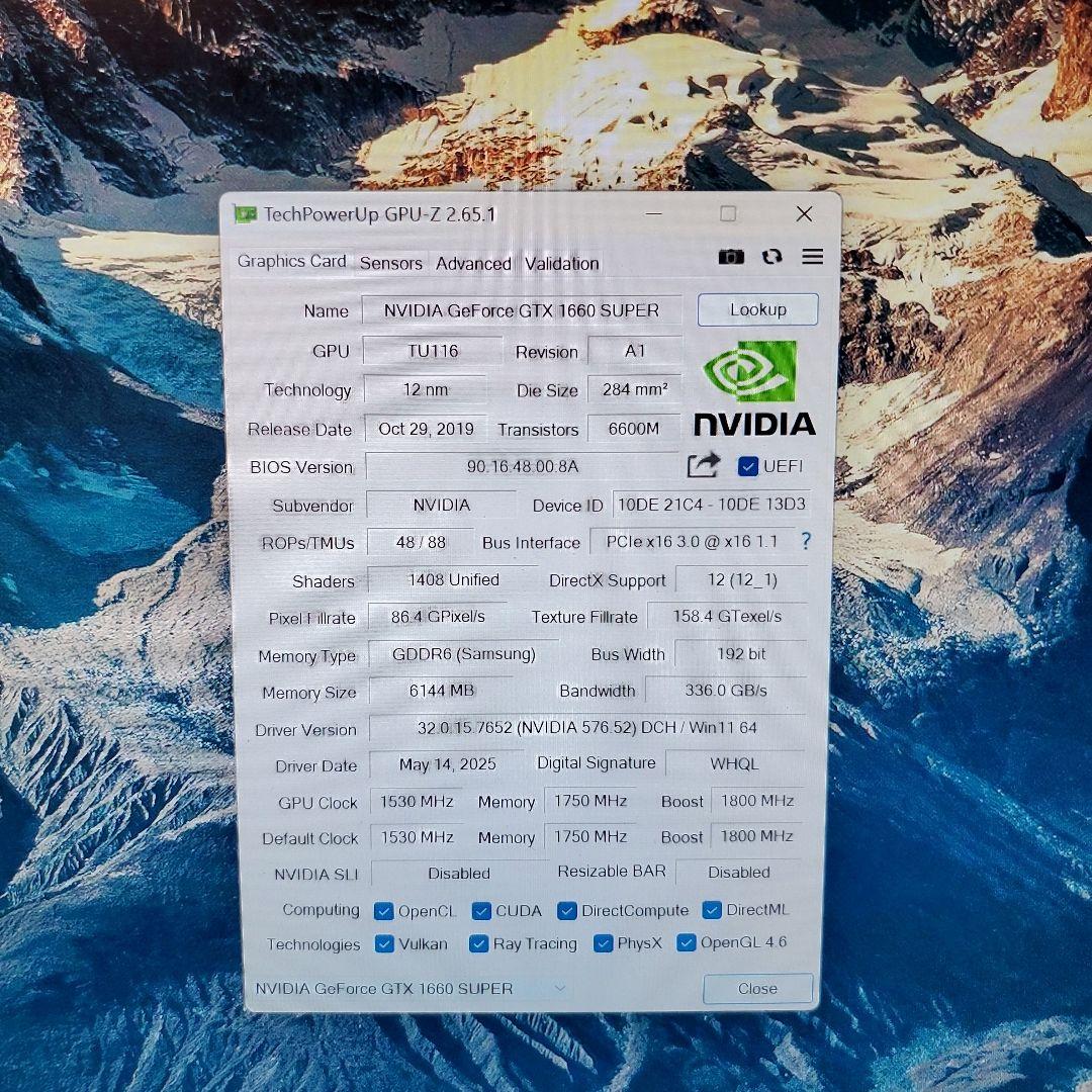 すみ様ゲーミングPC/Core i7-7700K/GTX1660Super
