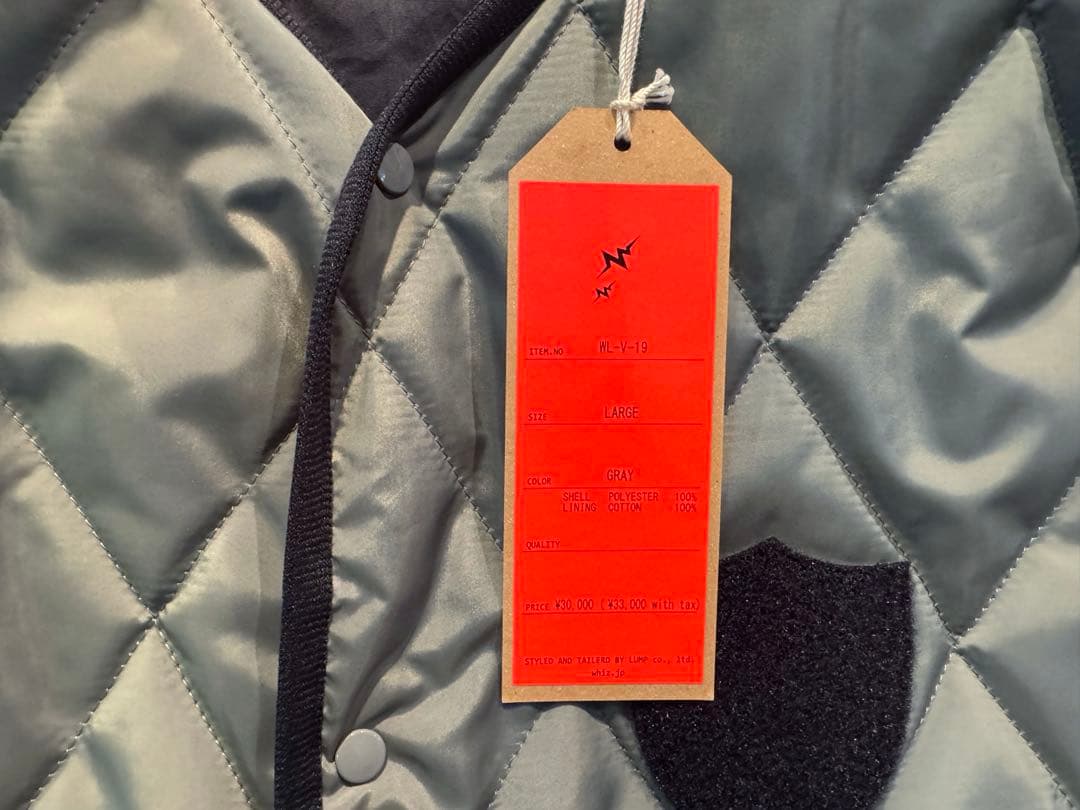 WHIZ LIMITED GRIME VEST ウィズリミテッド 25SS