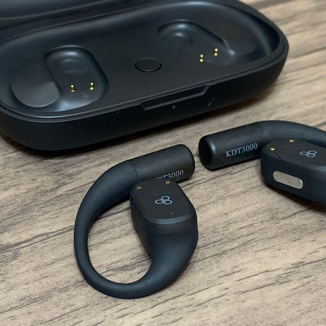 final KDT3000 ブラック ワイヤレスイヤホン