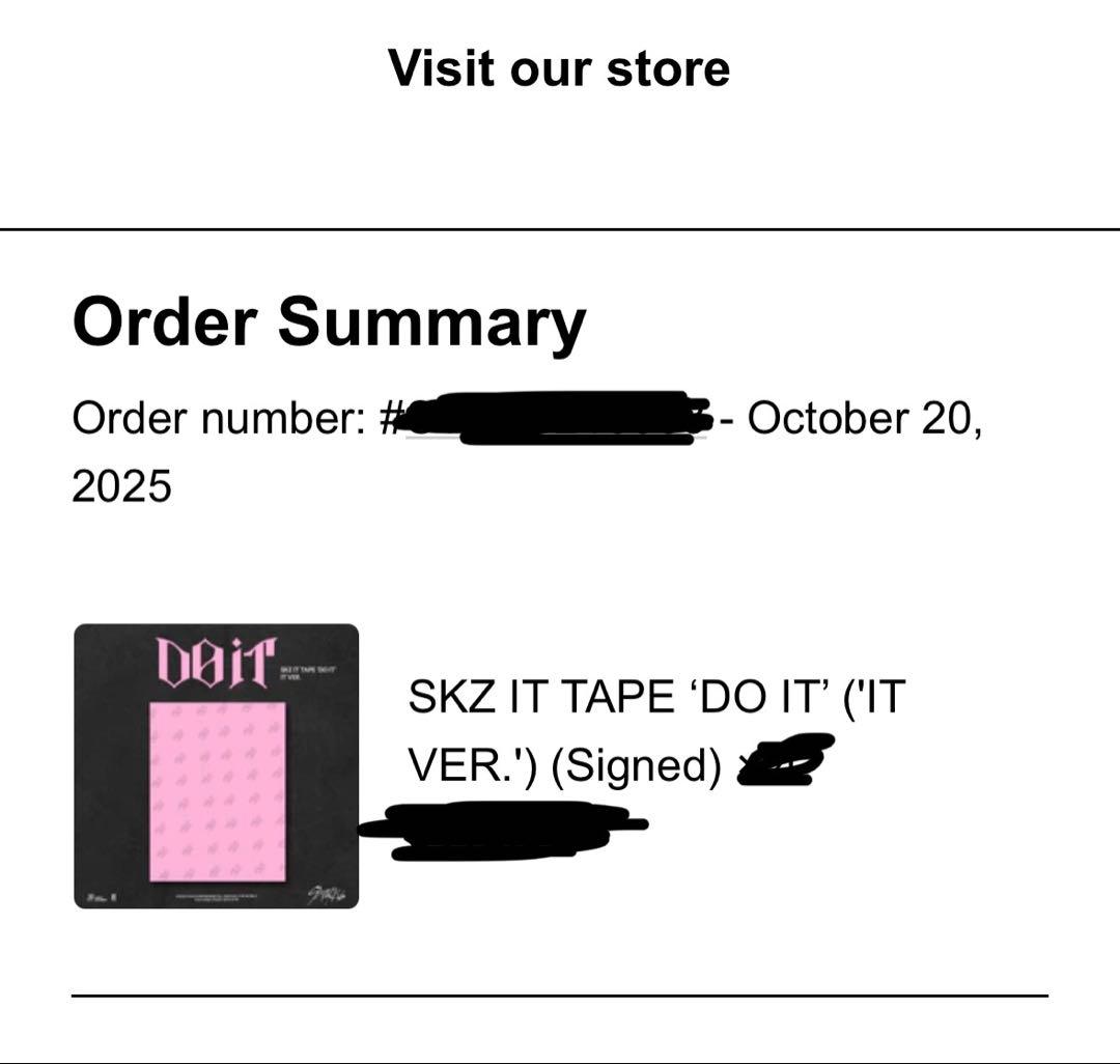 フィリックス 直筆サイン