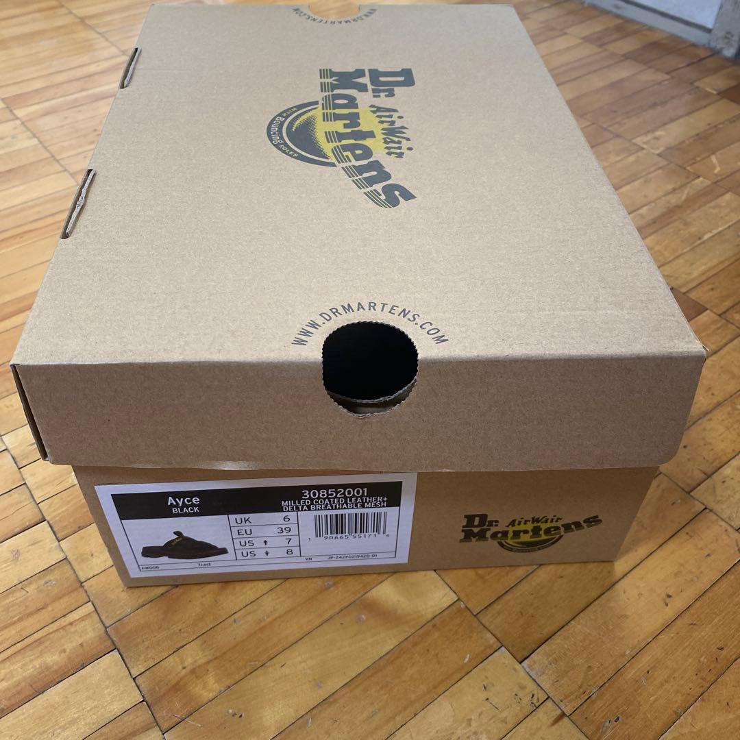 極美品ドクターマーチン Dr.Martens サンダルAYCE UK 6 箱付き