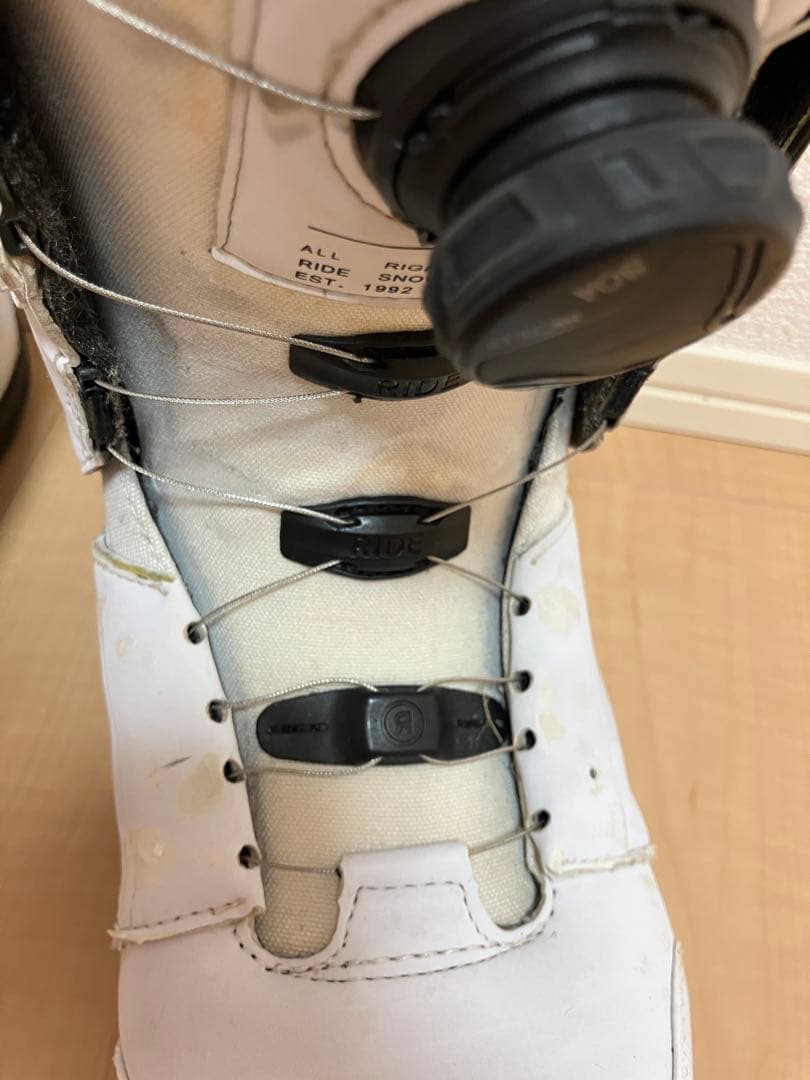 RIDE HERAスノーボードブーツ21-22モデル ホワイト 24.5cm