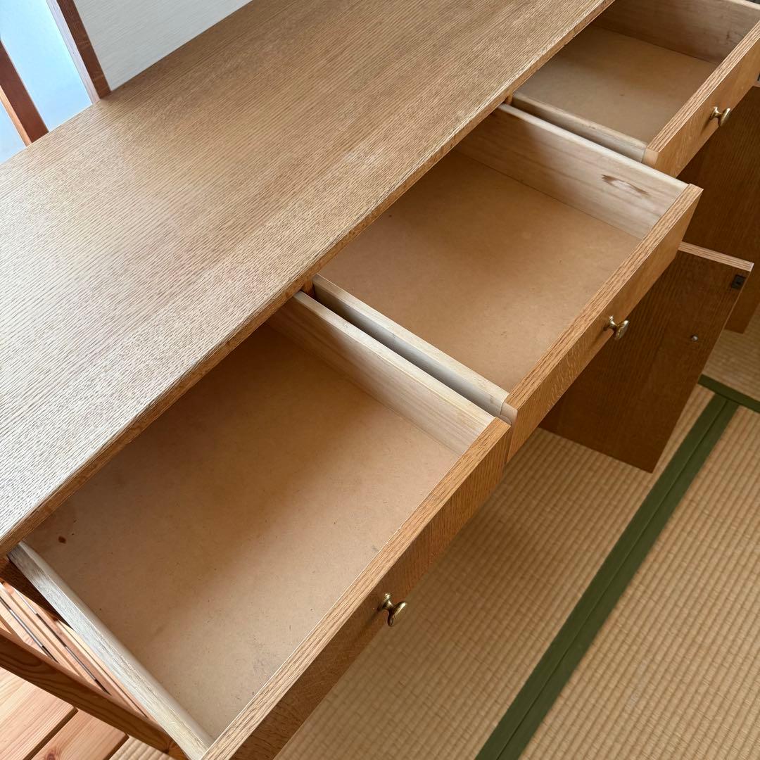 モモナチュラル　サイドボード　カップボード