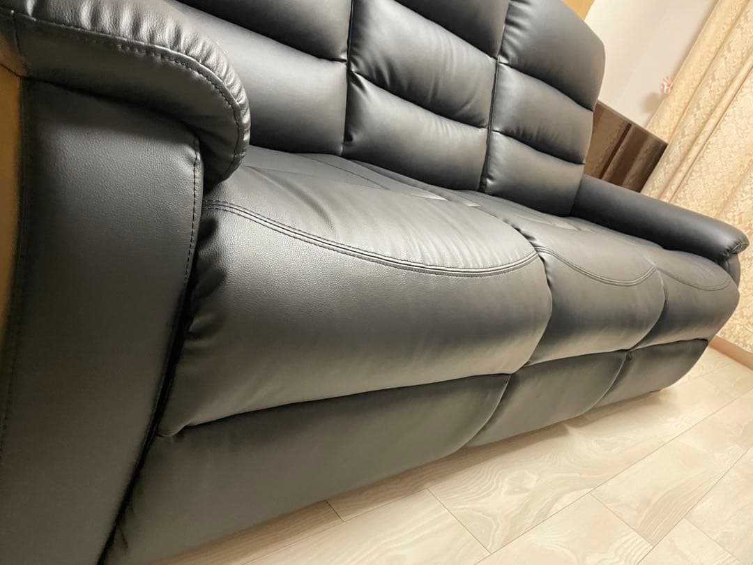 ニトリ　電動リクライニングソファ　ビリーバー　３人がけ　北海道札幌近郊配達のみ