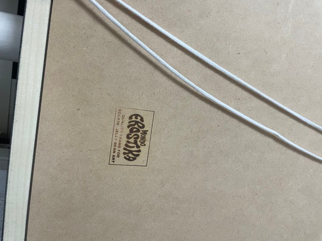 V*O様 ロッキンジェリービーン　シルクスクリーンポスター　額付き　サイン入り