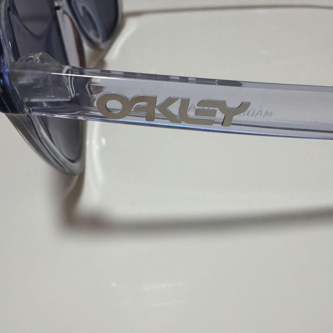OAKLEY オークリ Frogskinsフロッグスキン クリア 袋付き