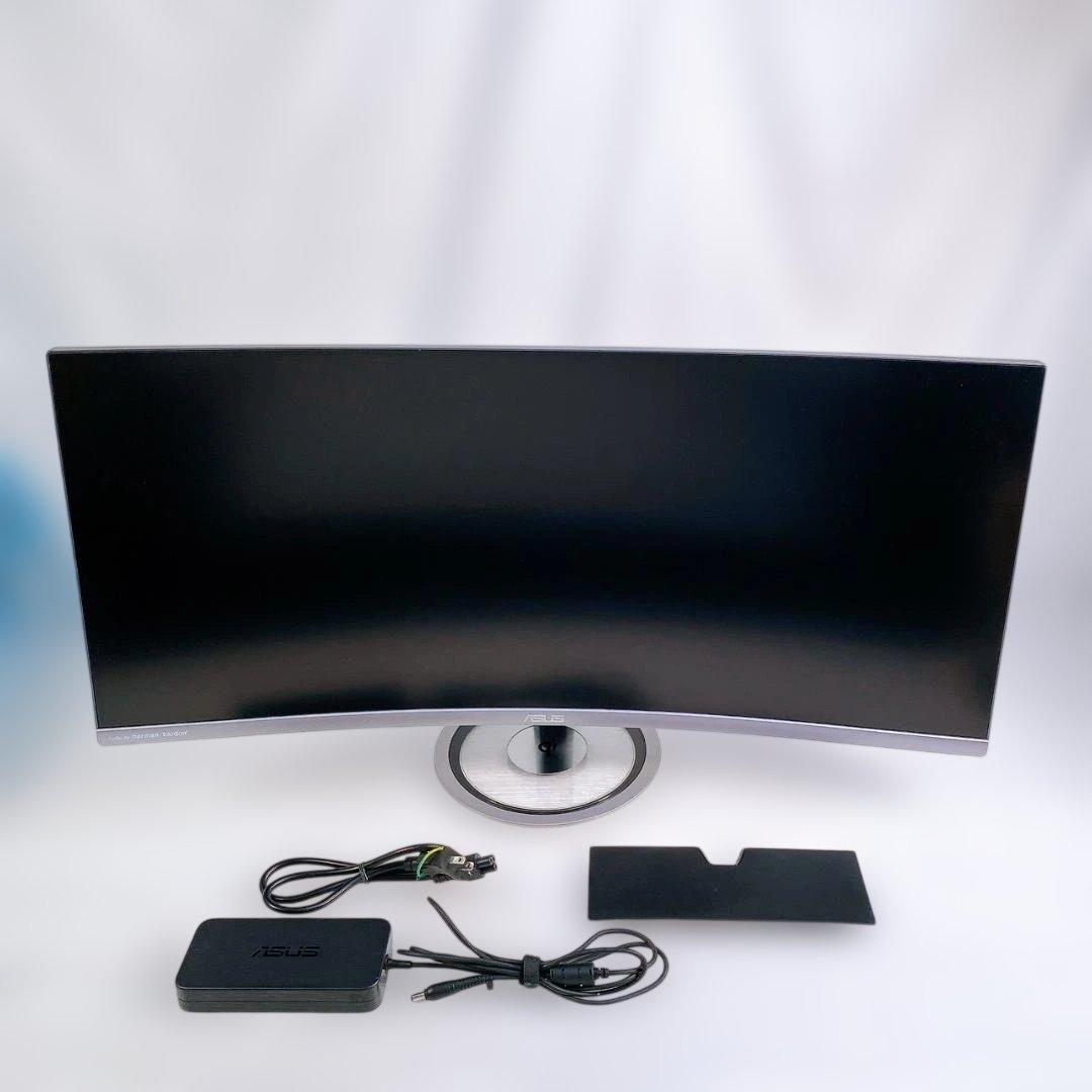MX34VQ ASUS 湾曲ウルトラワイド 34型モニター