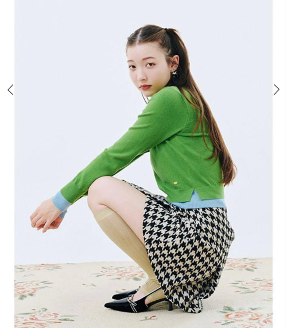 LILY BROWN リリー ブラウン　ロービングチェックスカショーパン