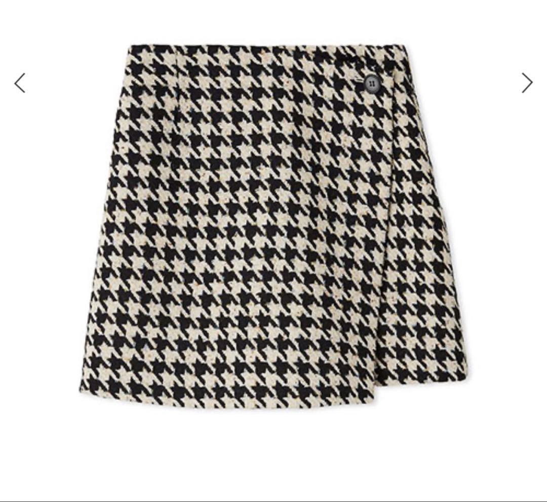 LILY BROWN リリー ブラウン　ロービングチェックスカショーパン