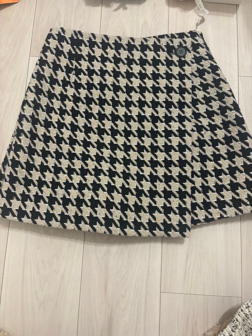 LILY BROWN リリー ブラウン　ロービングチェックスカショーパン