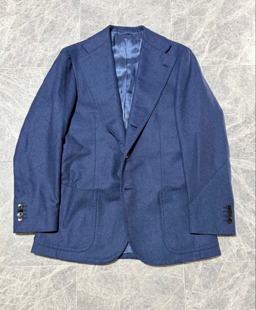 LUCA GRASSIA ルカ グラシア ウール テーラード ジャケット 44