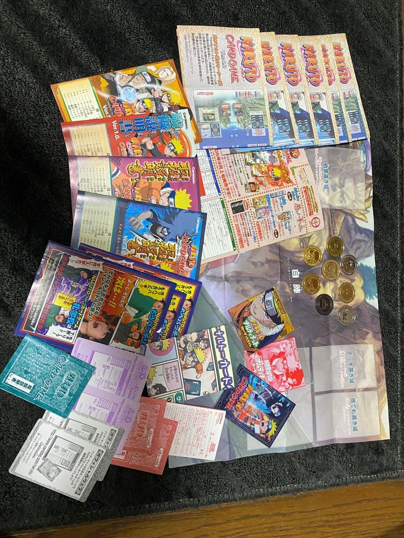 激レア処分品NARUTO 美品カード大量(付属品有り) 転売◯