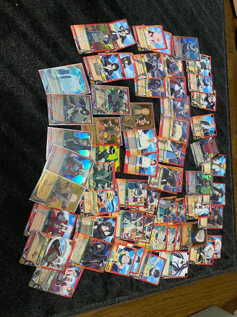 激レア処分品NARUTO 美品カード大量(付属品有り) 転売◯