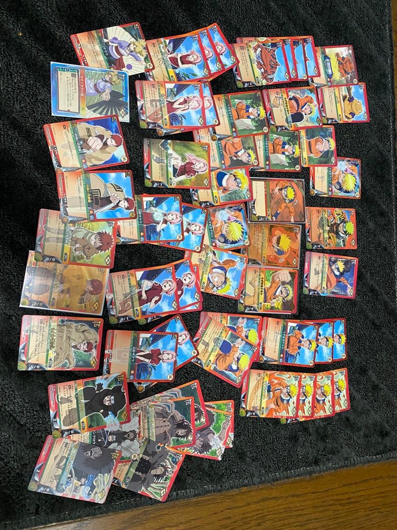 激レア処分品NARUTO 美品カード大量(付属品有り) 転売◯