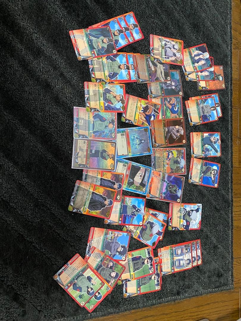 激レア処分品NARUTO 美品カード大量(付属品有り) 転売◯