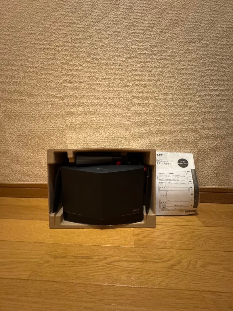 【美品】BUFFALO AX7 無線LANルーター Wi-Fi 6