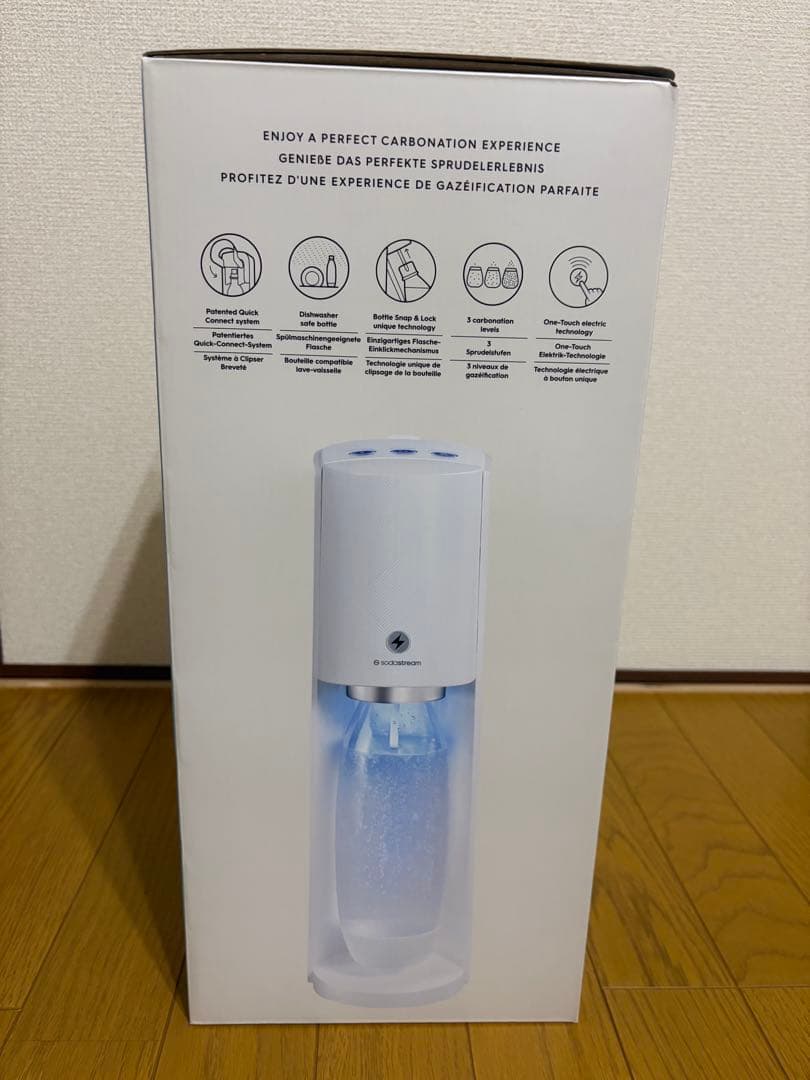 sodastream E-TERRA 自動炭酸水メーカー ホワイト