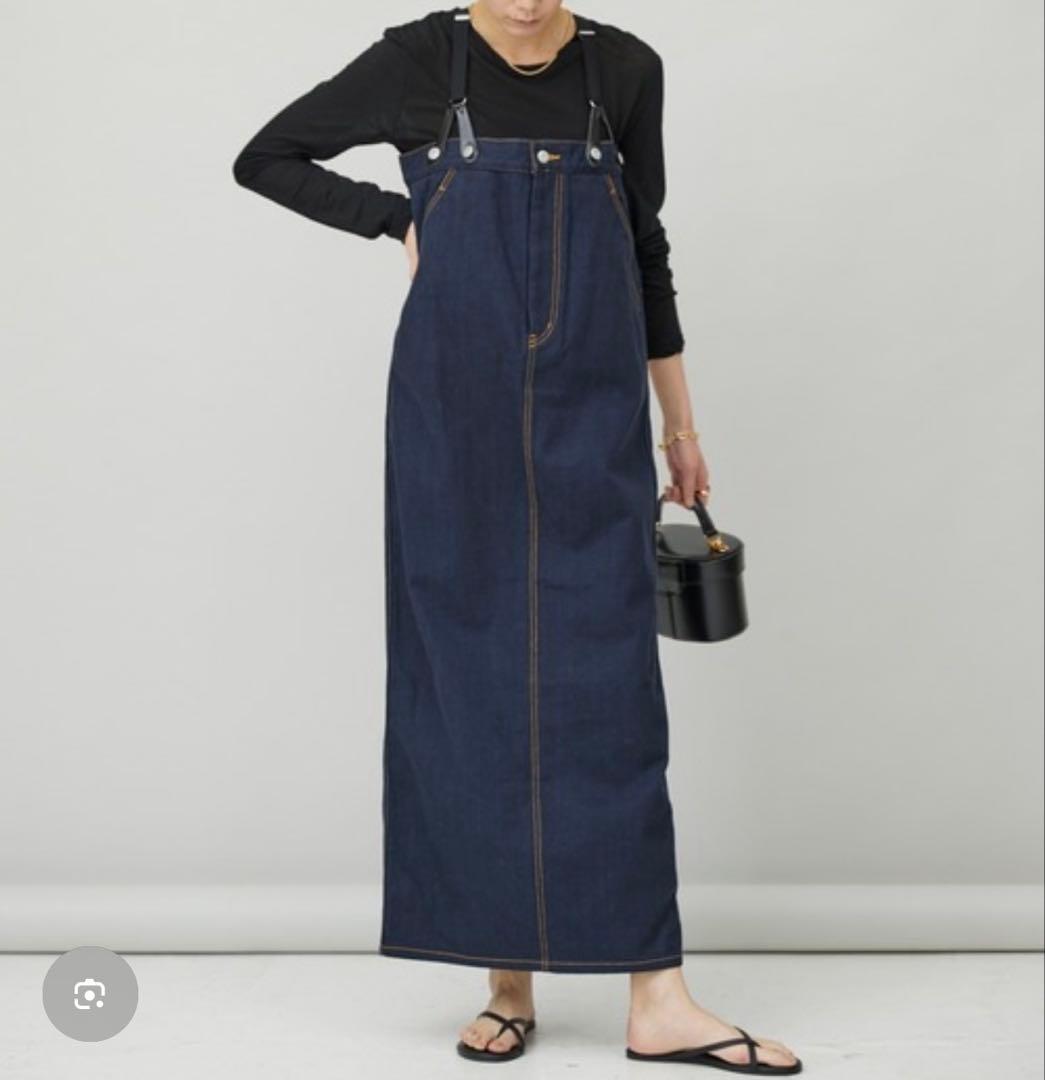 Curensology(カレンソロジー)/＜&RC＞デニムサスペンダーワンピース