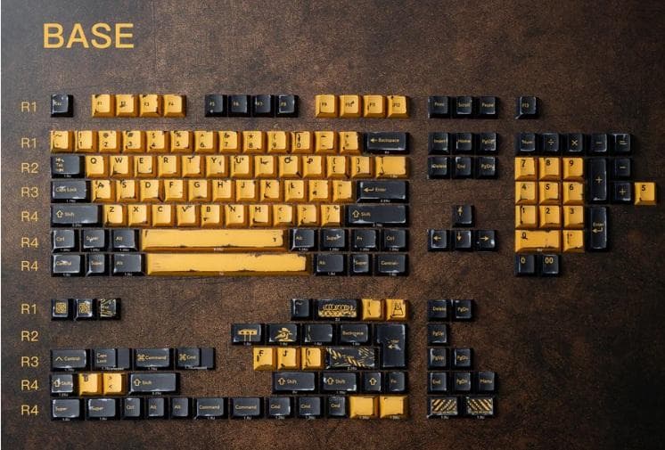 PBTfans Erosion キーキャップセット