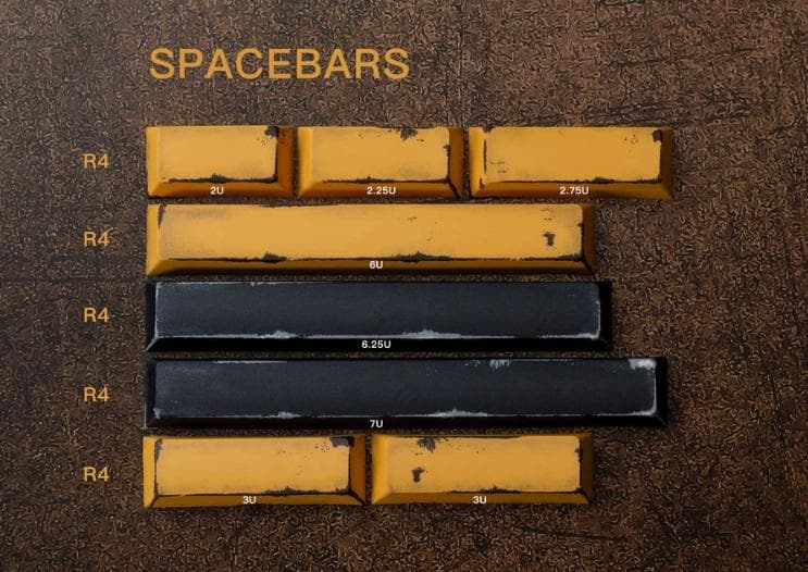 PBTfans Erosion キーキャップセット