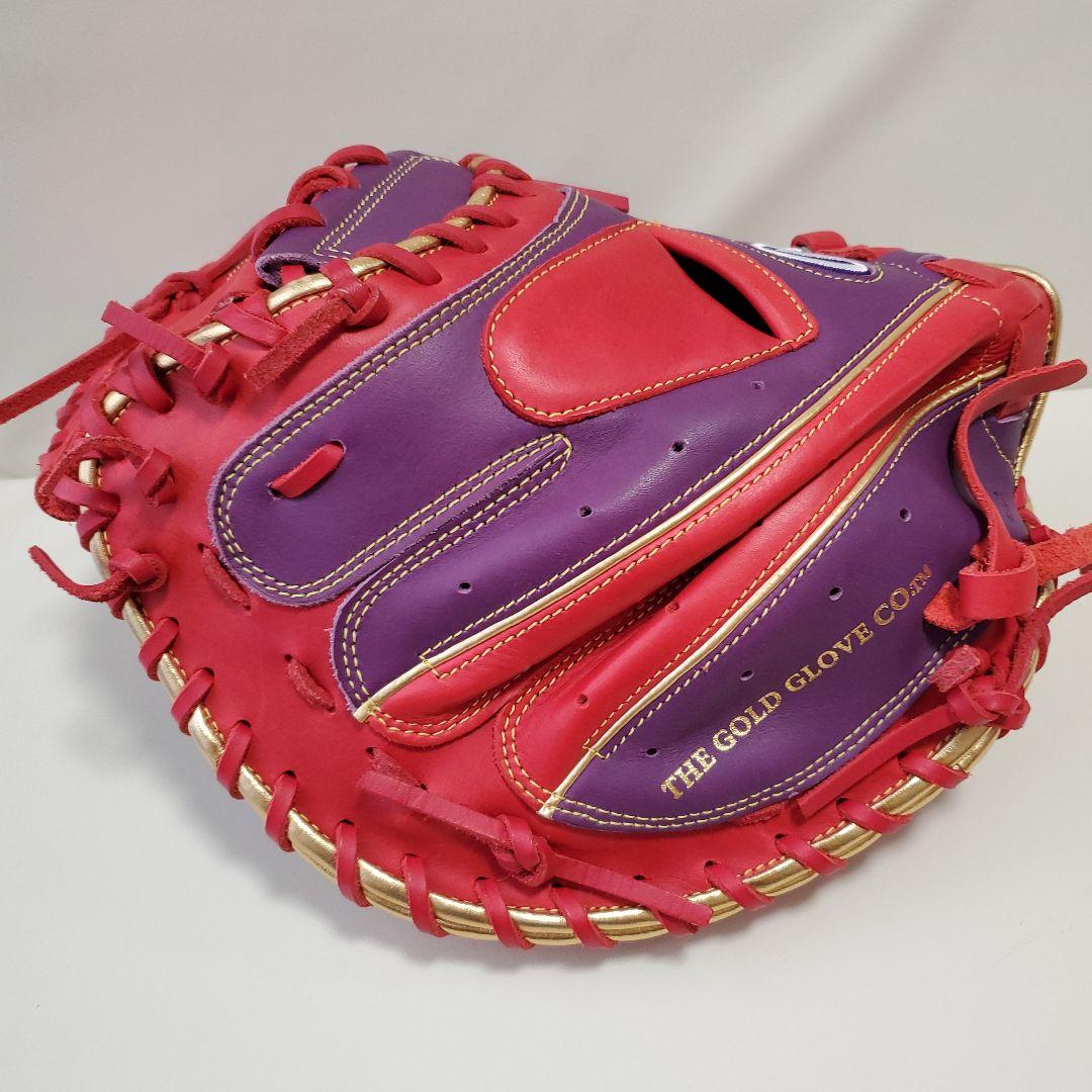 ハ*ル様 ローリングス　軟式キャッチャーミット パープル