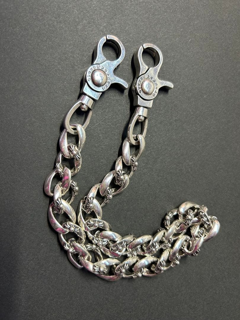 シルバー925 ウォレットチェーン アクセサリー チェーン クロス