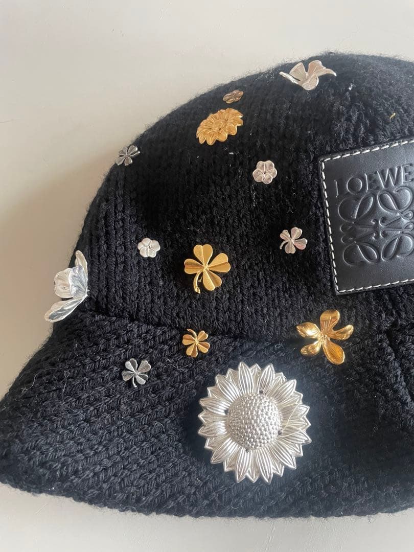 LOEWE 21aw エンブロイダリーハット