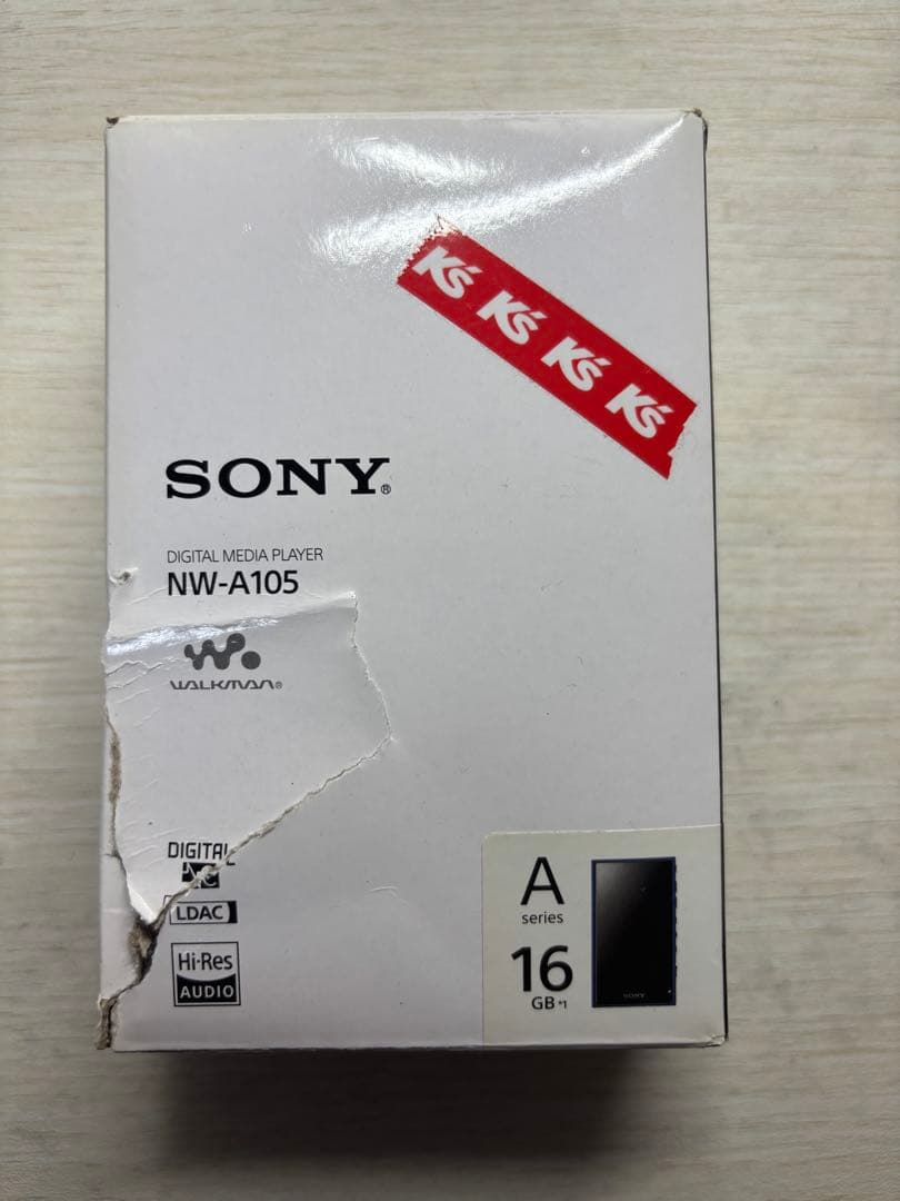 SONY ウォークマン NW-A100シリーズ 16GB 初期化済み 本体のみ