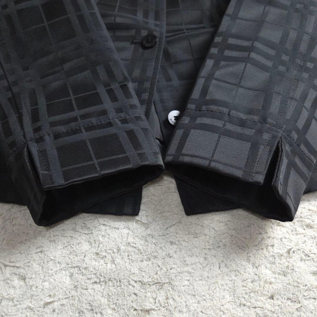 極美品 バーバリー 総柄 シャドー ノバチェック ジャケット サイズ40 L相当