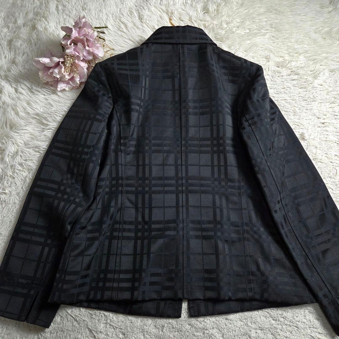 極美品 バーバリー 総柄 シャドー ノバチェック ジャケット サイズ40 L相当