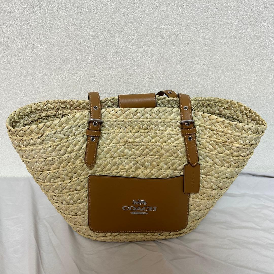 コーチ　かごバッグ