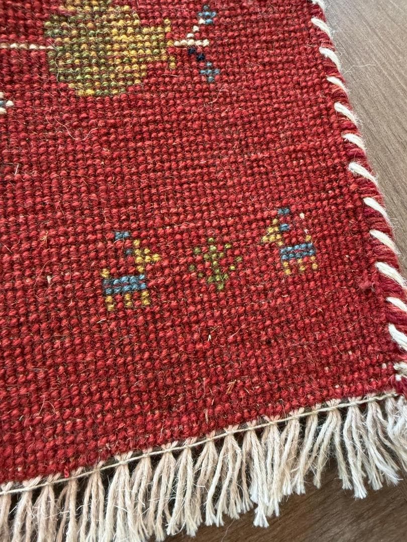 127x56cm ペルシャギャッベ ランナー (ギャベ) ペルシャ絨毯 ギャッベ