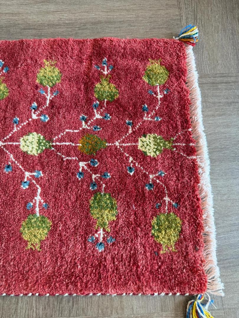 127x56cm ペルシャギャッベ ランナー (ギャベ) ペルシャ絨毯 ギャッベ