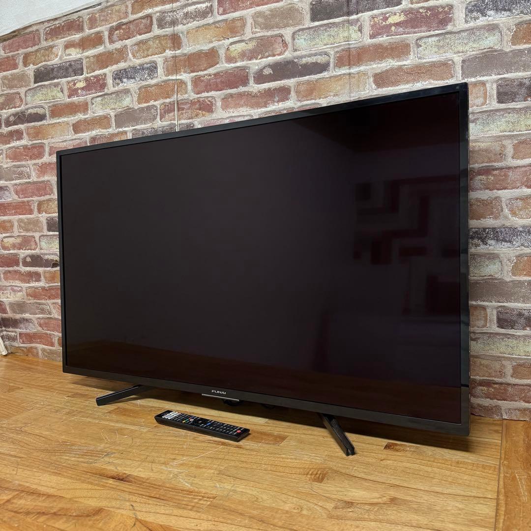 FUNAI 55V型 4K液晶テレビ HDD内蔵 FL-55U5030 アプリ○