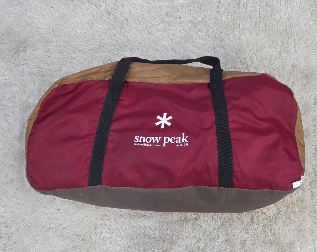 未使用に近い　 peak スノーピーク　トルテュライト 　テント
